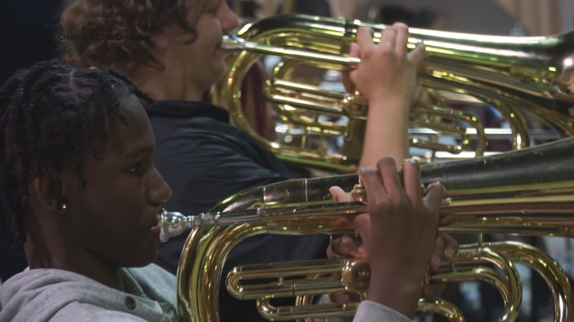 Marching 101 Band camp draws 52 students nationwide to SC State