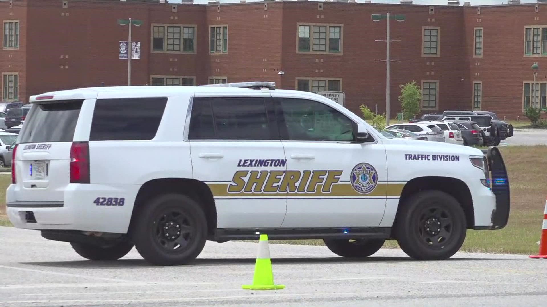 Lexington deputies responded to White Knoll High School on May 13 after a tip of a security threat.