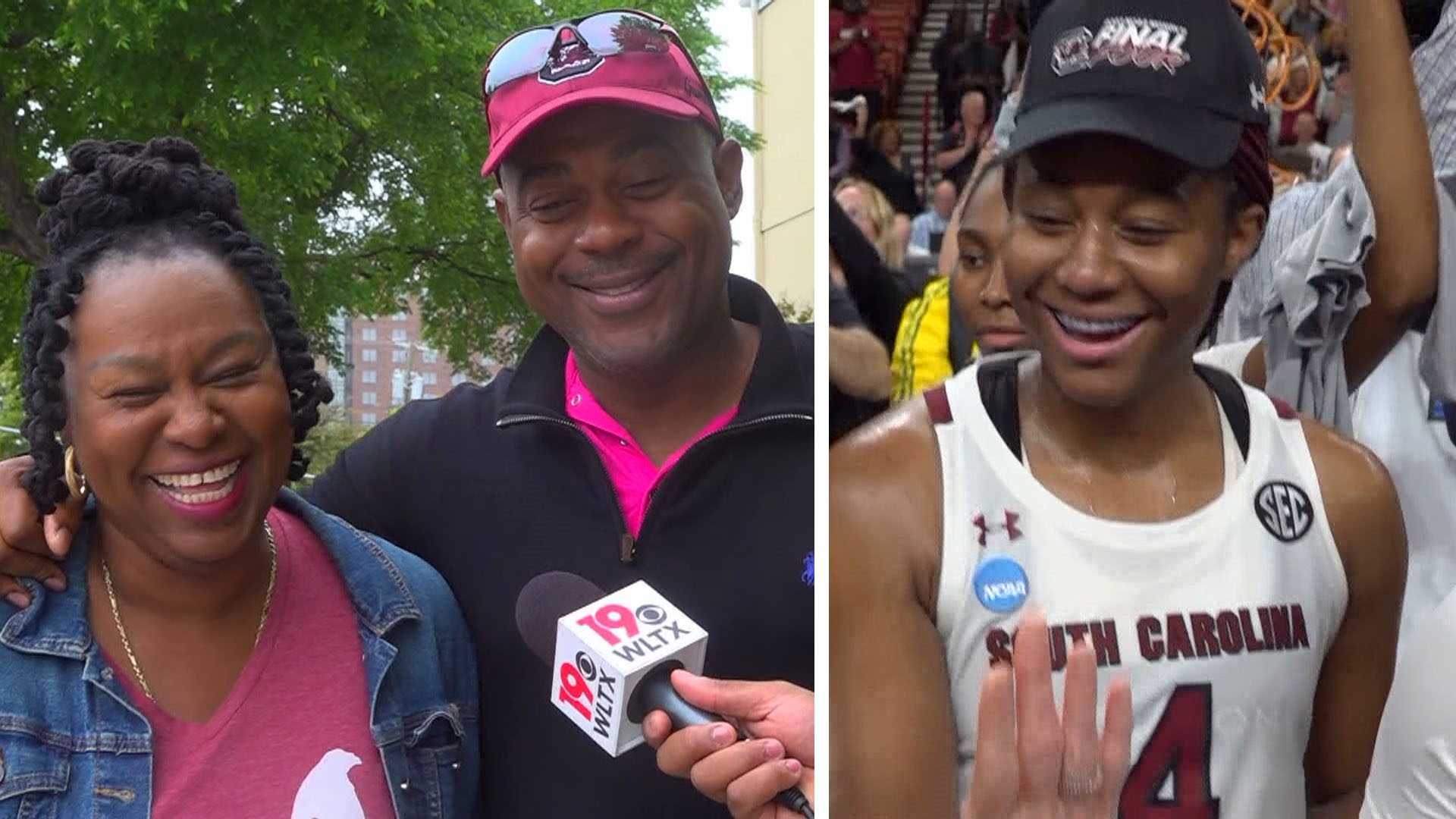 Parents of Aliyah Boston talk about their daughter and being at the Final Four.