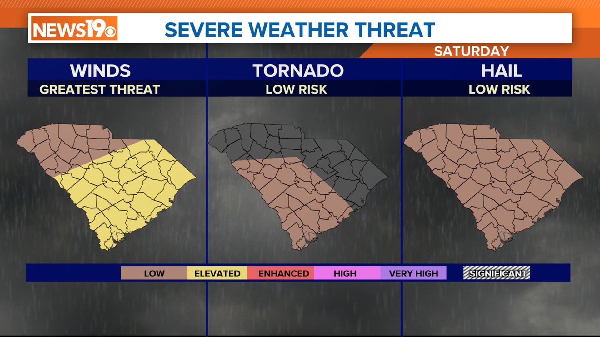Rain and storms this weekend: Will we see severe weather in SC? | wltx.com