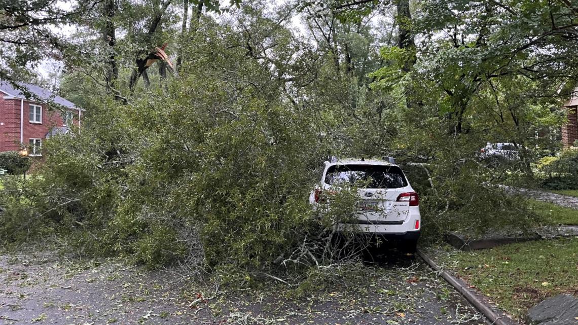 What impact does Hurricane Helene have on the Midlands?