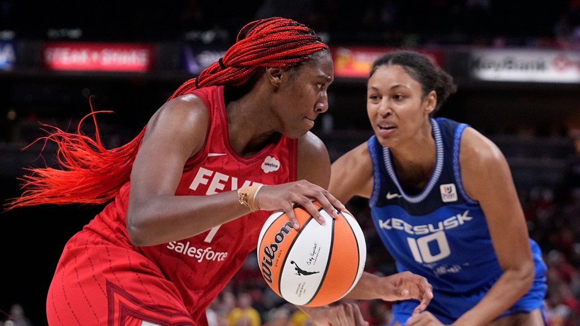 Aliyah Boston selected as No. 1 pick by Indiana Fever in the 2023