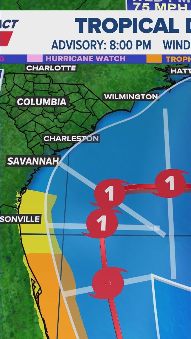 Imelda forecast shows possible South Carolina impacts next week | wltx.com