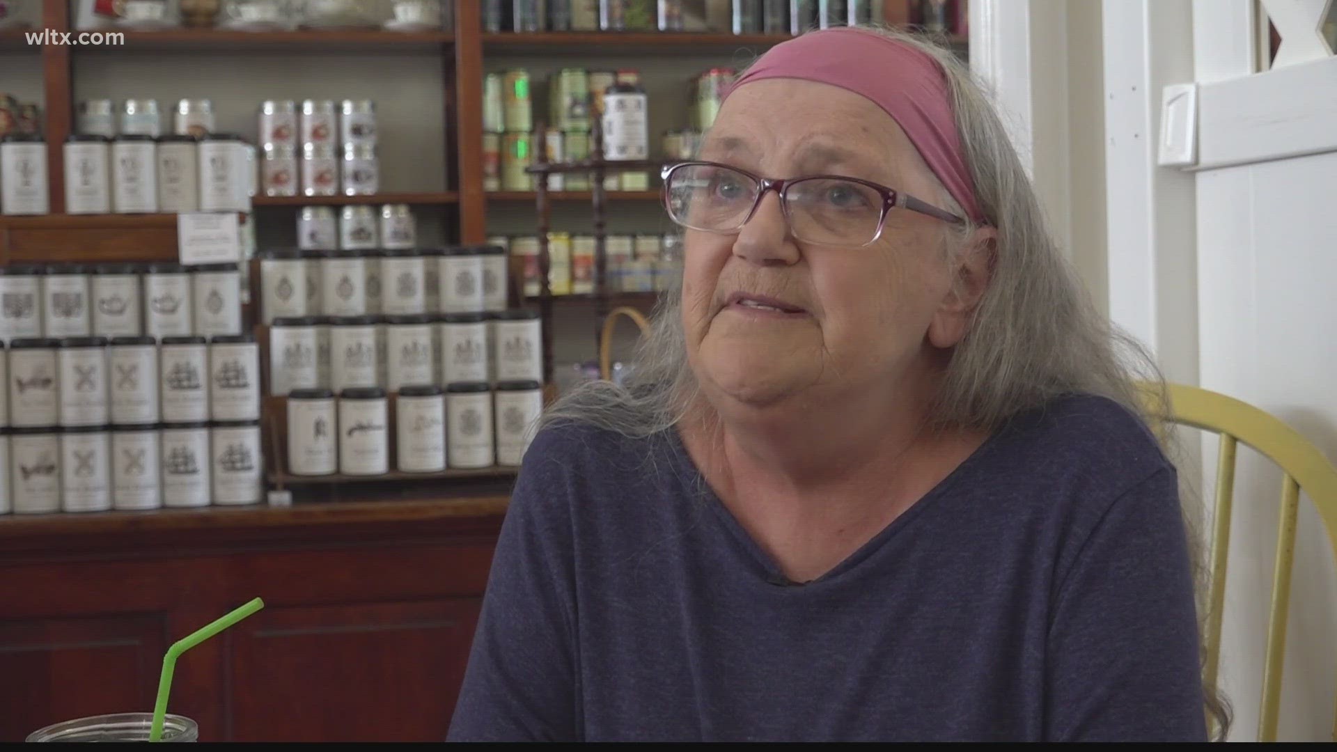 When the owner of Laura's Tea House in Ridgeway got sick, many in the community stepped up to see how to help.