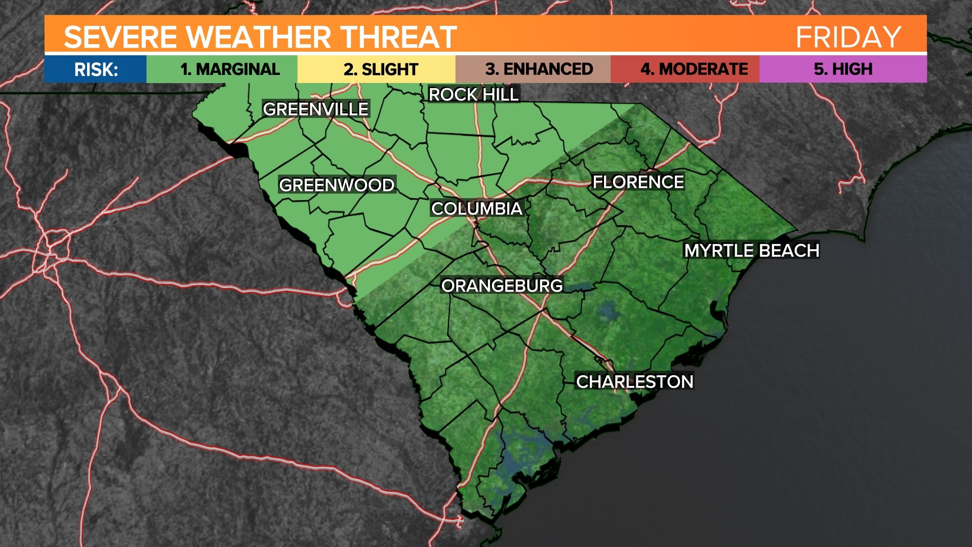 Hot, Humid South Carolina Weather