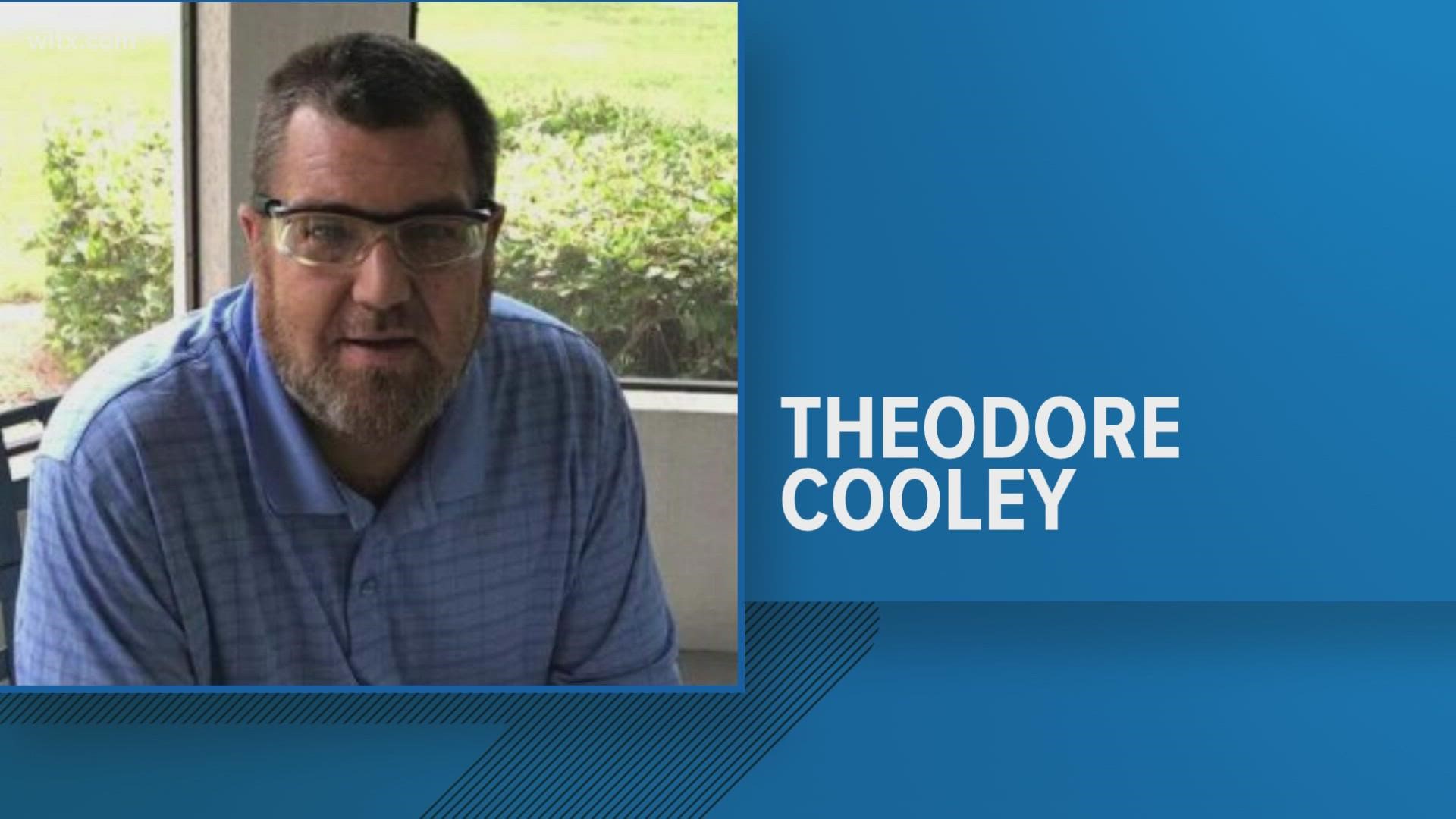 Officers say 53-year-old Theodore Douglas Cooley was last seen on August 30.