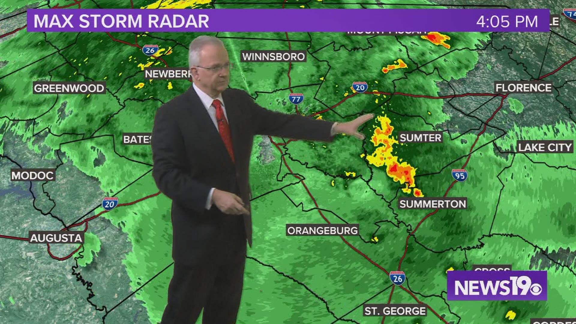 Jim Gandy's latest weather forecast | wltx.com