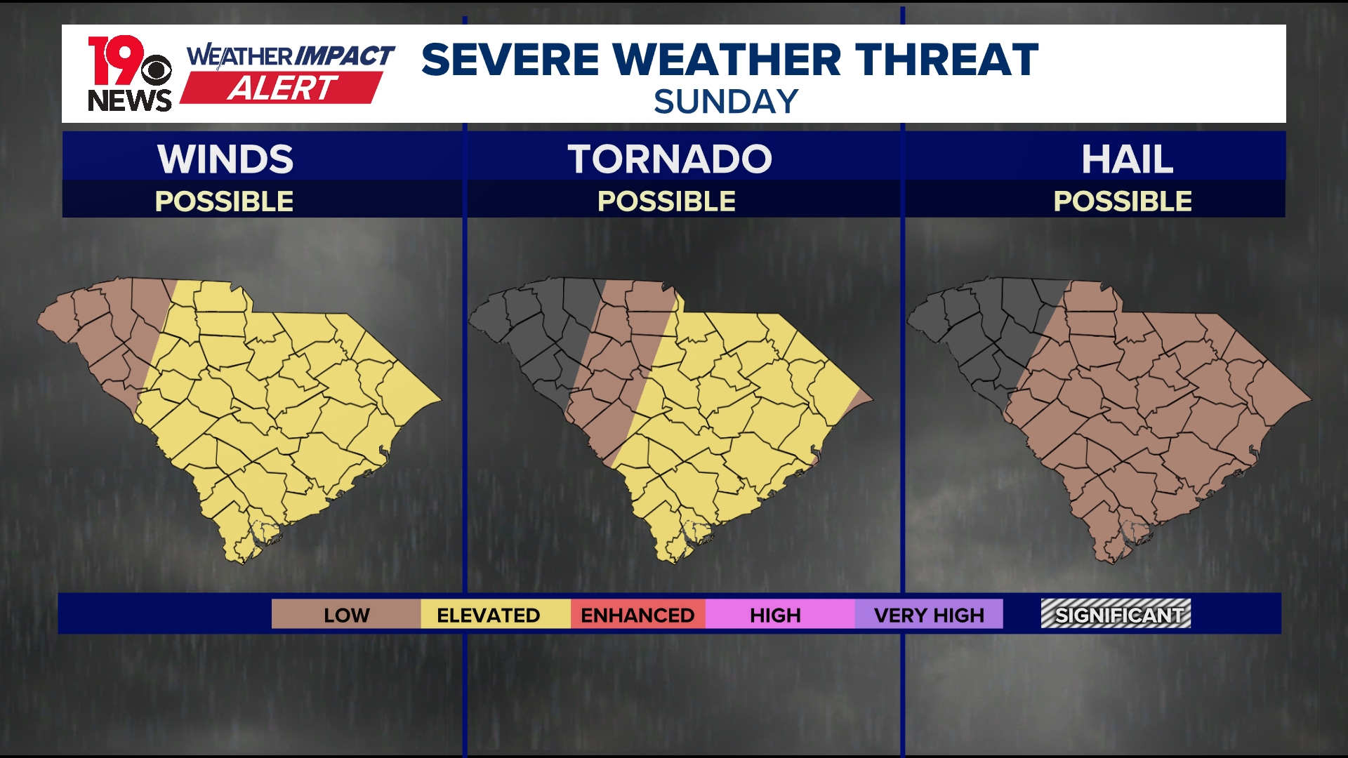 Severe storms, high winds, and flash flooding possible in the Midlands ...
