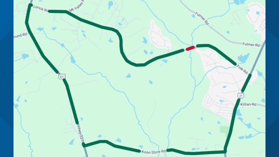 SCDOT to close bridge on Lorick Road near Blythewood for repair