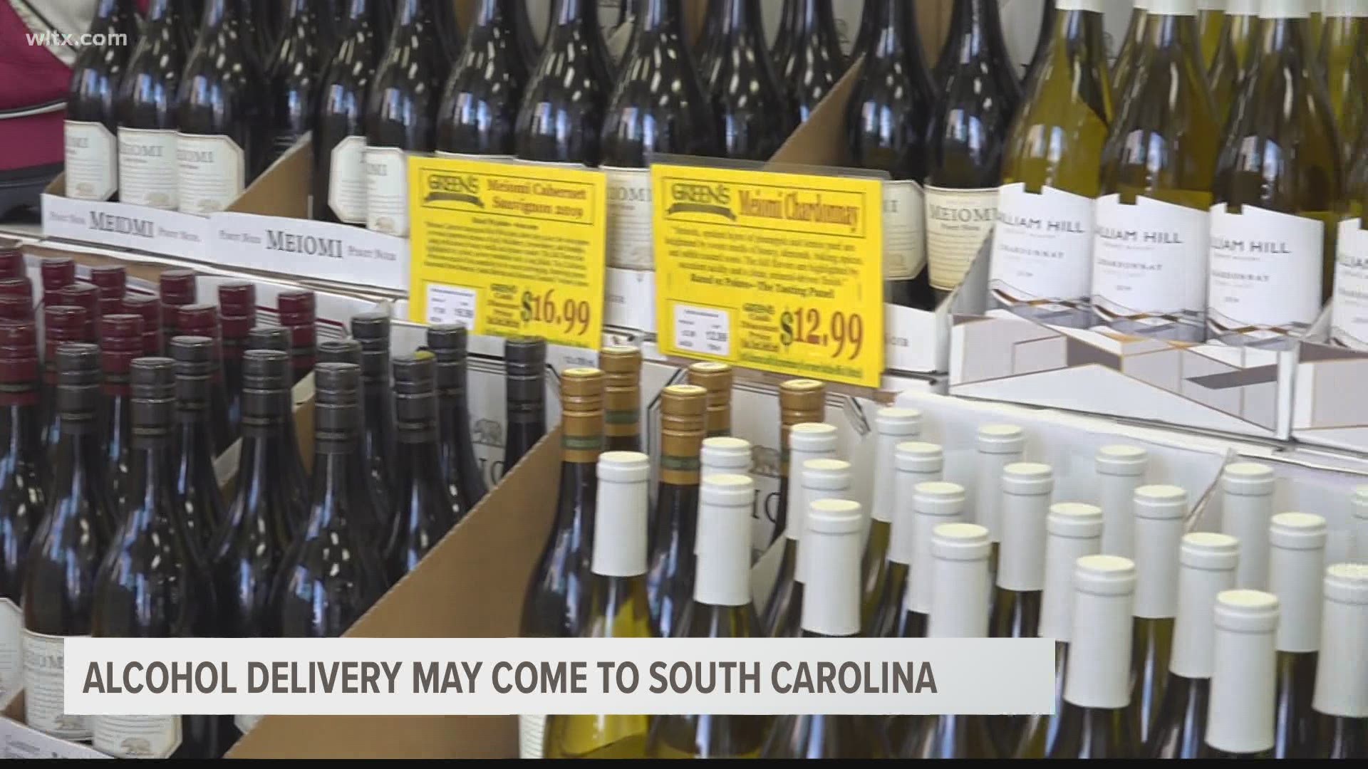A bill introduced by state lawmakers could allow people to have beer or wine delivered to their homes.
