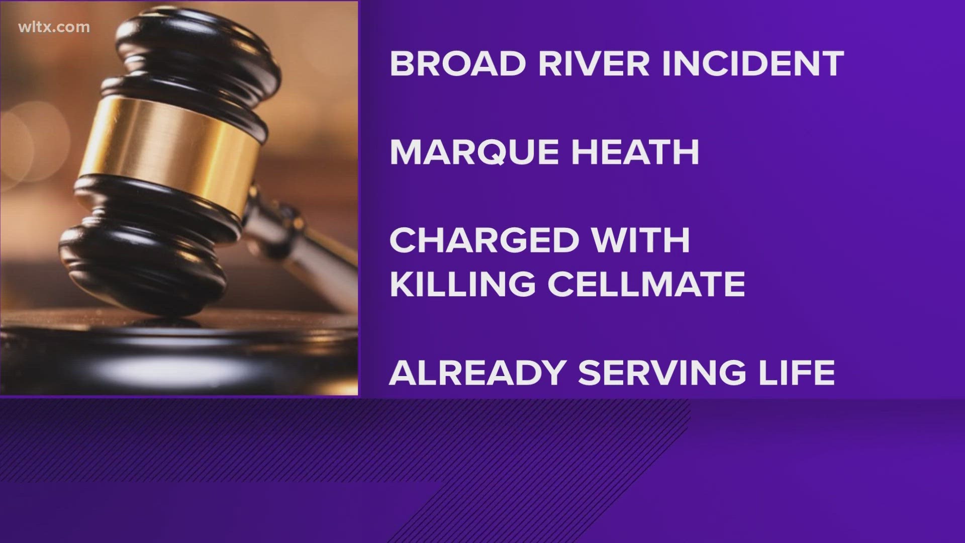 Authorities said Marques Quantez Heath was already serving a life sentence for drug and assault charges when he allegedly killed Donnel Geoffrey Brown.