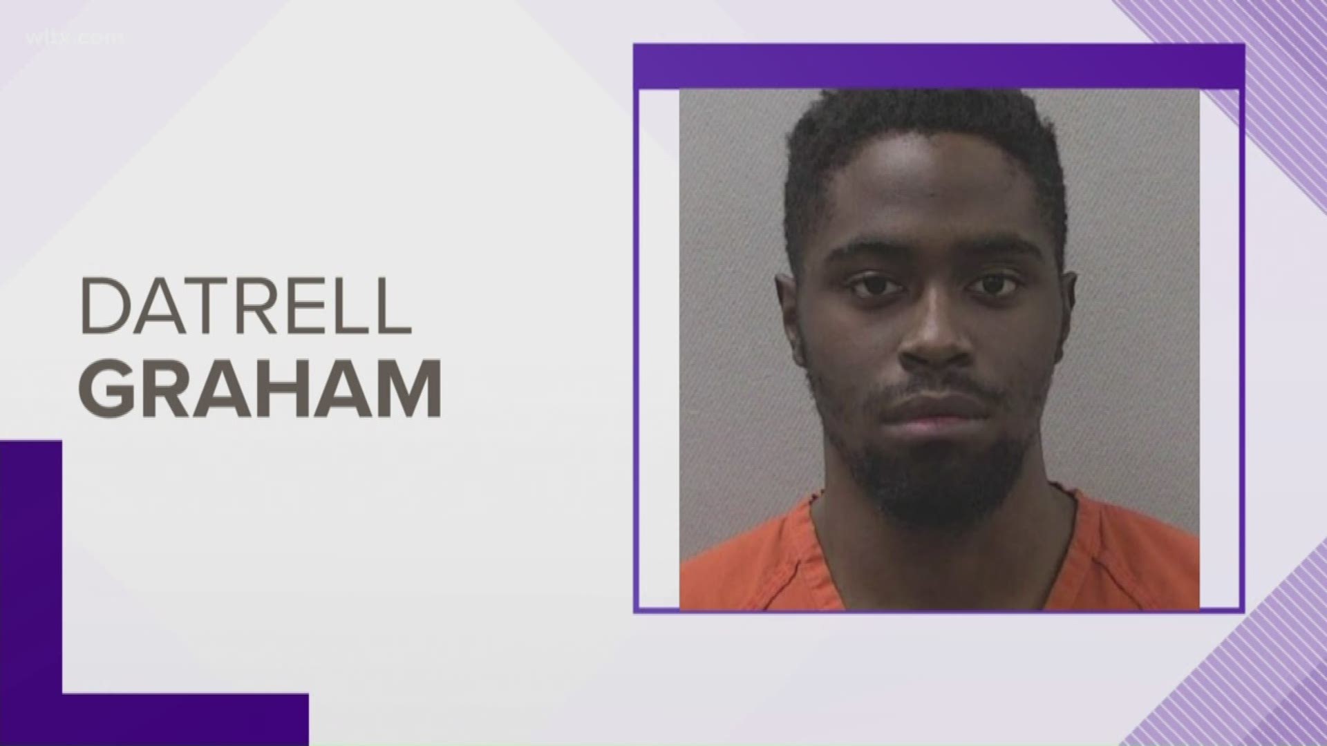 Deputies say that Datrell Graham, 20, sold and smoked marijuana in front of children.