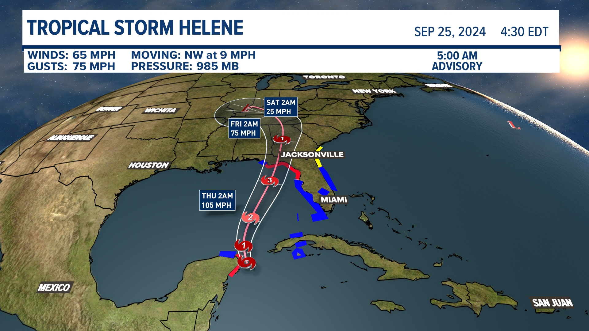Tropical system to bring rain, wind, and storms to South Carolina ...