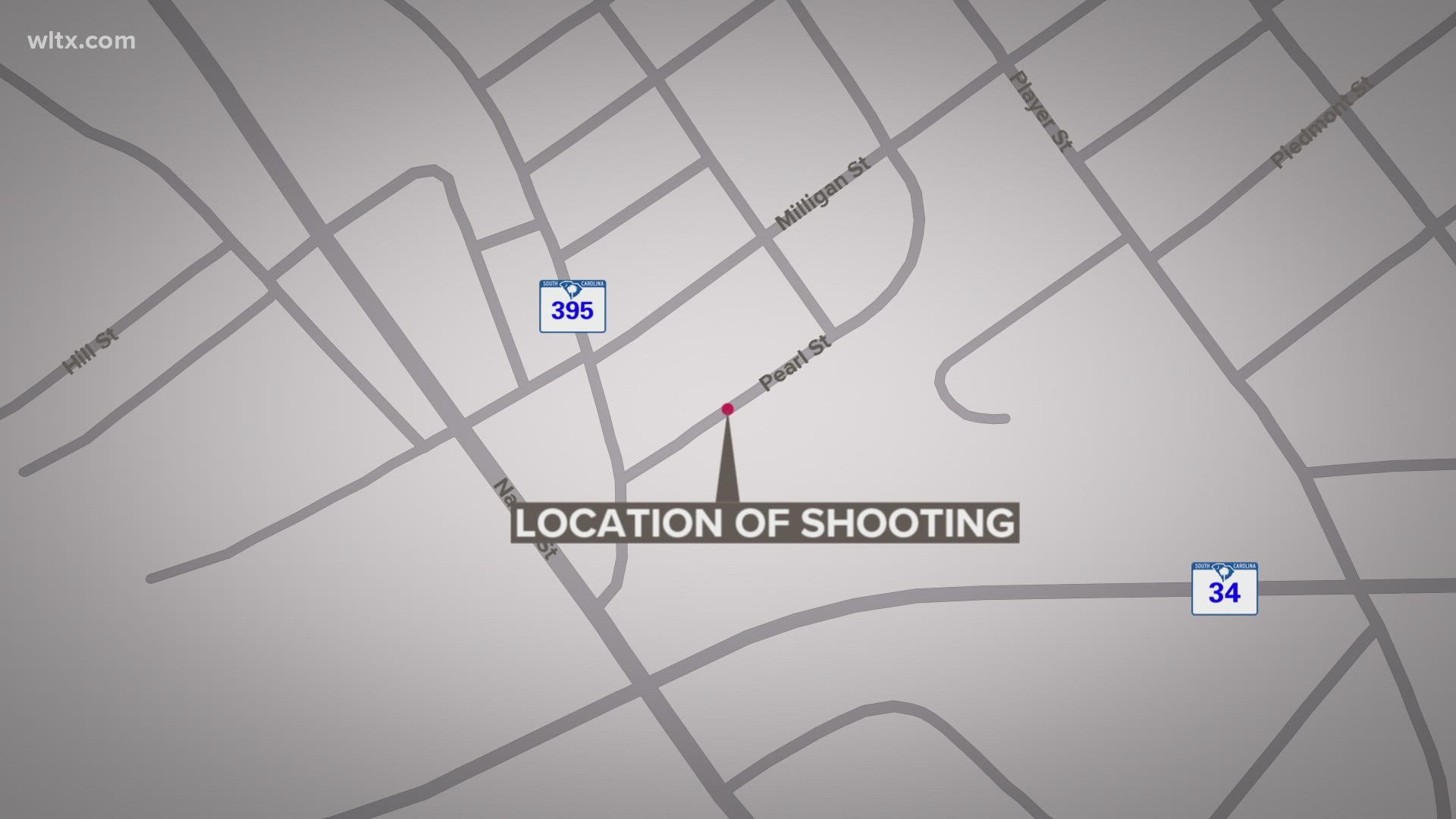 The shooting happened around 10:30 p.m. on Thursday on Pearl Street.