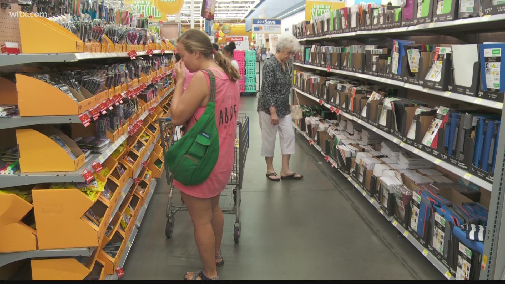Some of the supplies you might see on your child's list will be only 1 dollar this weekend at Walmart.