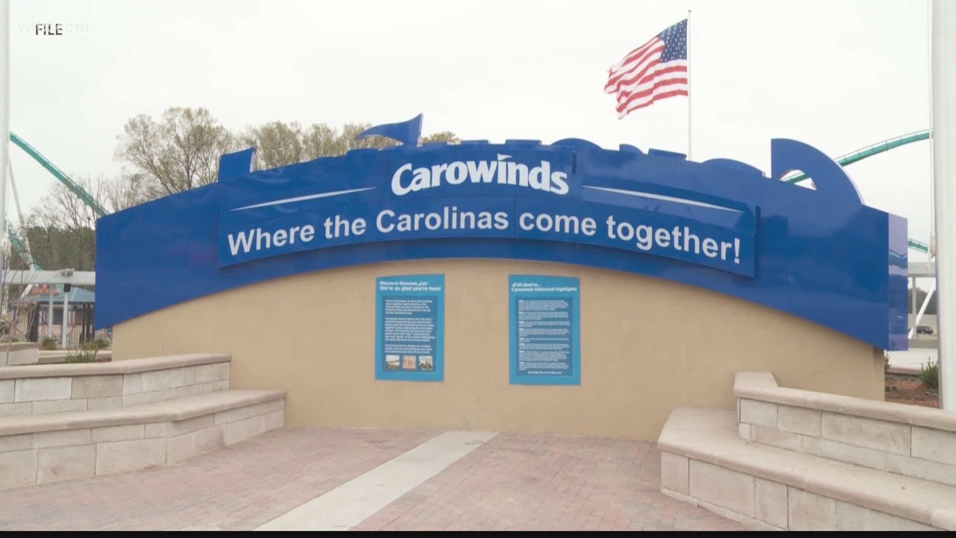 Cedar Fair, the company that owns Carowinds, will merge with Six Flags Entertainment Corporation, the company announced Thursday.