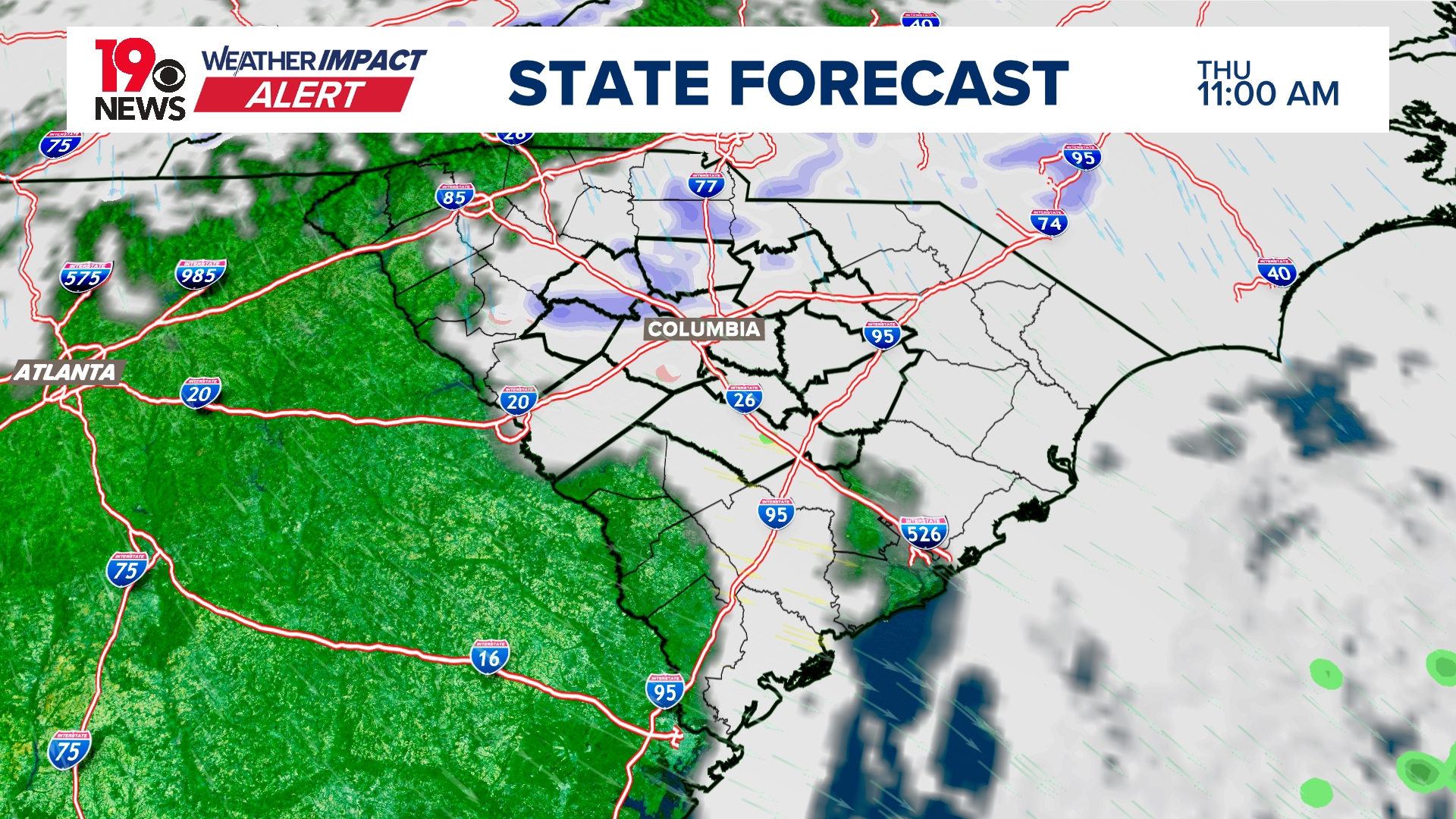 Wintry mix expected today, some snow possible early Thursday | wltx.com