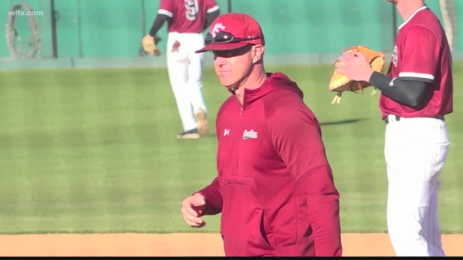 South Carolina head baseball coach Mark Kingston talks about why Opening Day is special.