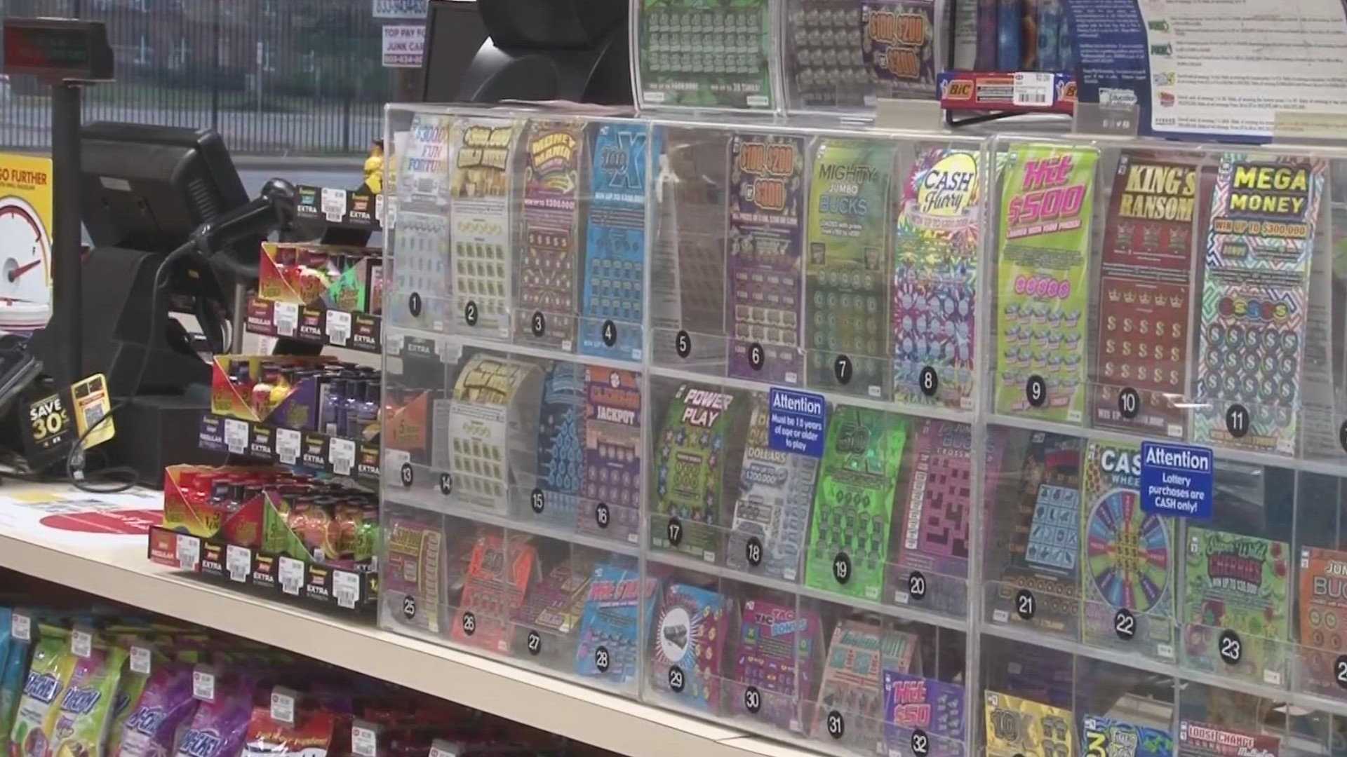 The bill would let people buy lottery tickets with a debit card, instead of cash, which is currently required to play in South Carolina.