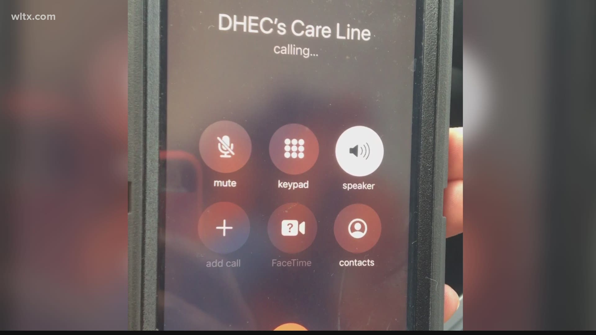 DHEC said they have received over 5,000 calls and for many its been a day of challenges.