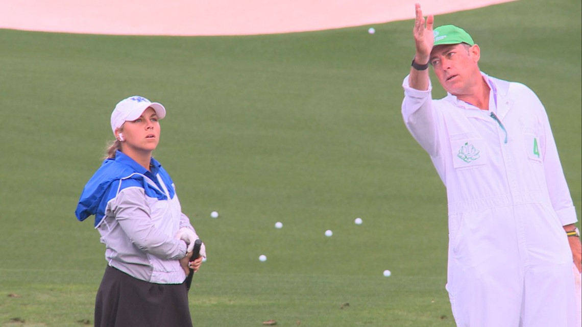 Jensen Castle takes another trip around the Augusta National Golf Club