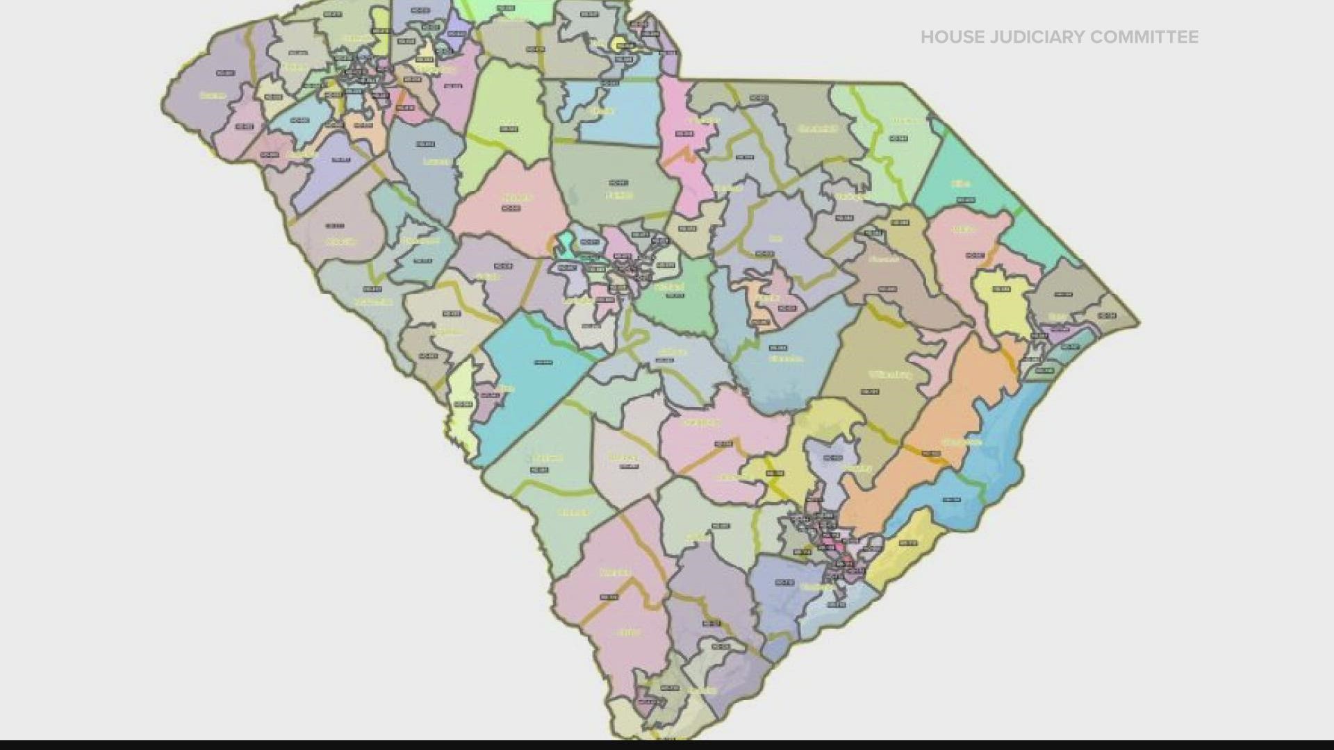 The suit claims the newly drawn district lines are illegally gerrymandered to serve lawmakers instead of voters.