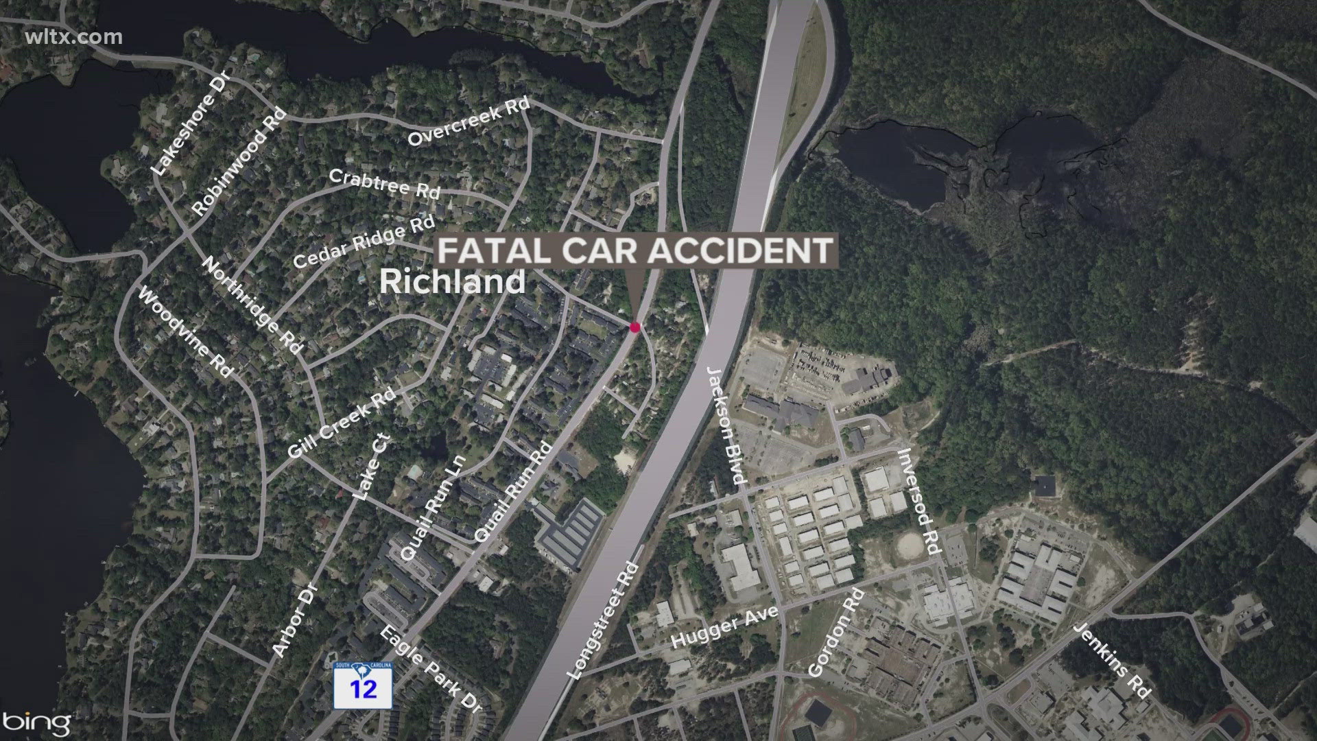 Richland County Coroner Naida Rutherford has identified the victim of a car crash on Percival Road on Monday.
