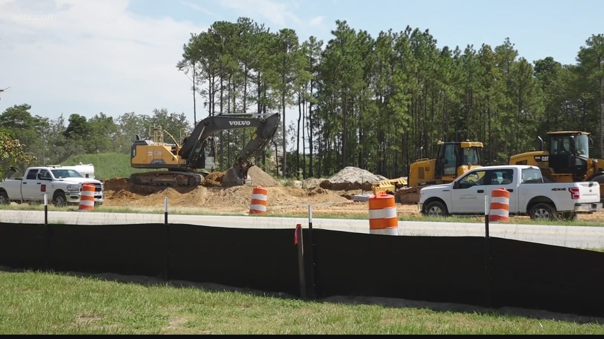 Work has been paused at the construction site of Scout Motors, the new electric vehicle plant coming to Richland County, due to permitting issues.