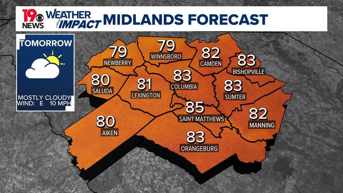 Dry stretch continues with midweek warm-up, a taste of fall returns by Thursday