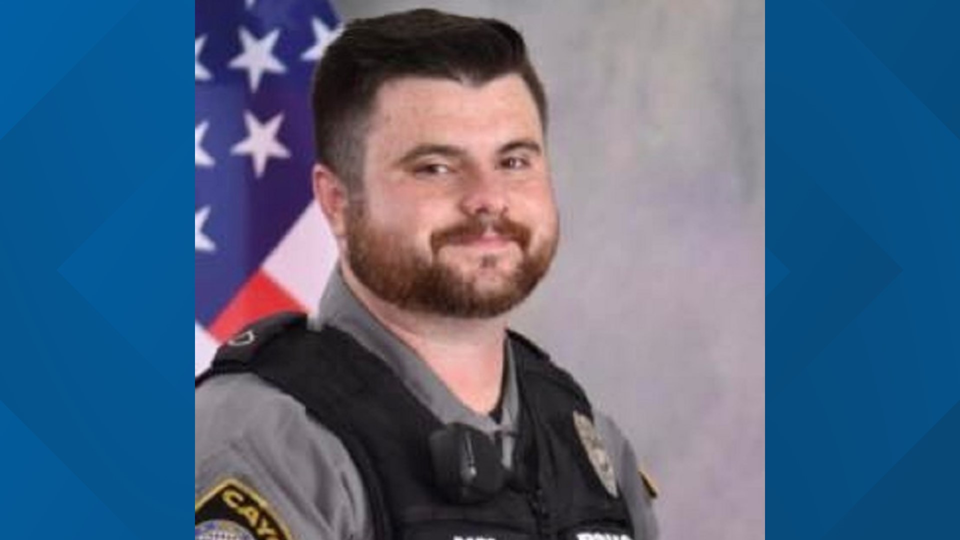 Officer Drew Barr was killed by a suspect early Sunday morning in Cayce, South Carolina.