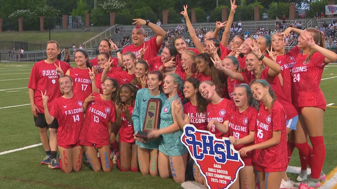 A.C. Flora girls soccer goes back-to-back against Bishop England