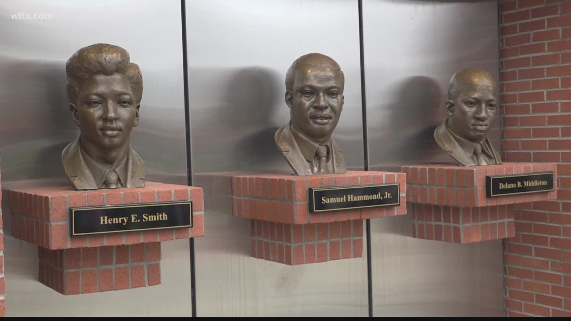 SC State University dedicates new monument of three young men killed in Orangeburg Massacre in 1968