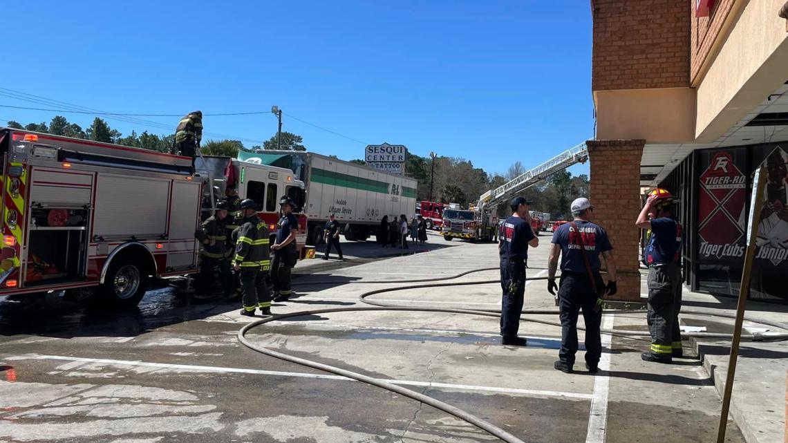 Fire crews contain fire at Sesqui Center in northeast Columbia | wltx.com