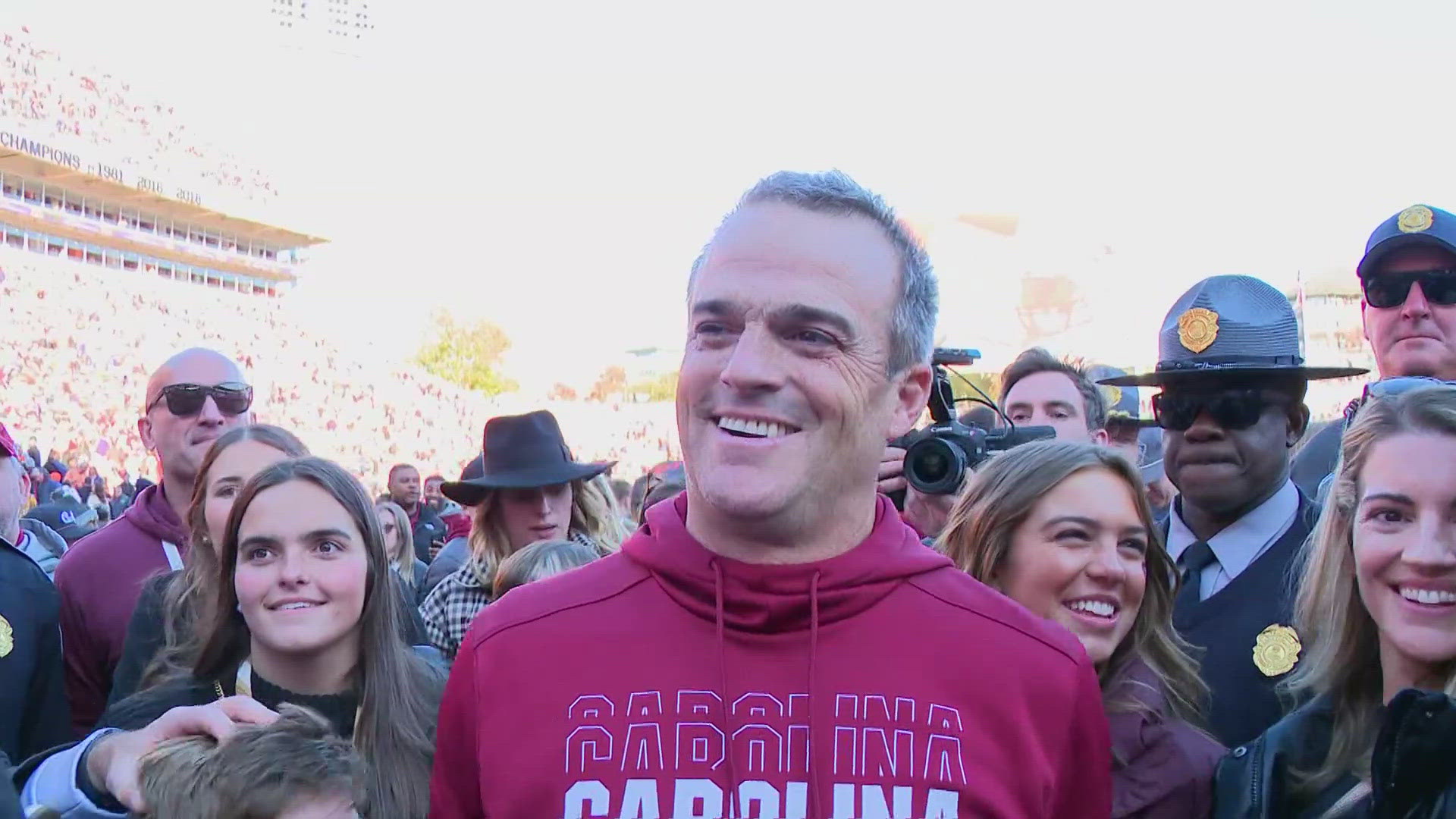 South Carolina head football coach Shane Beamer talks about the Cheez-It Citrus Bowl matchup with Illinois and what it means for his program.