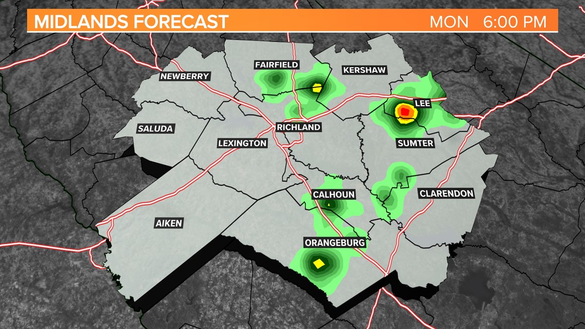Showers, Storms Possible for Halloween | wltx.com
