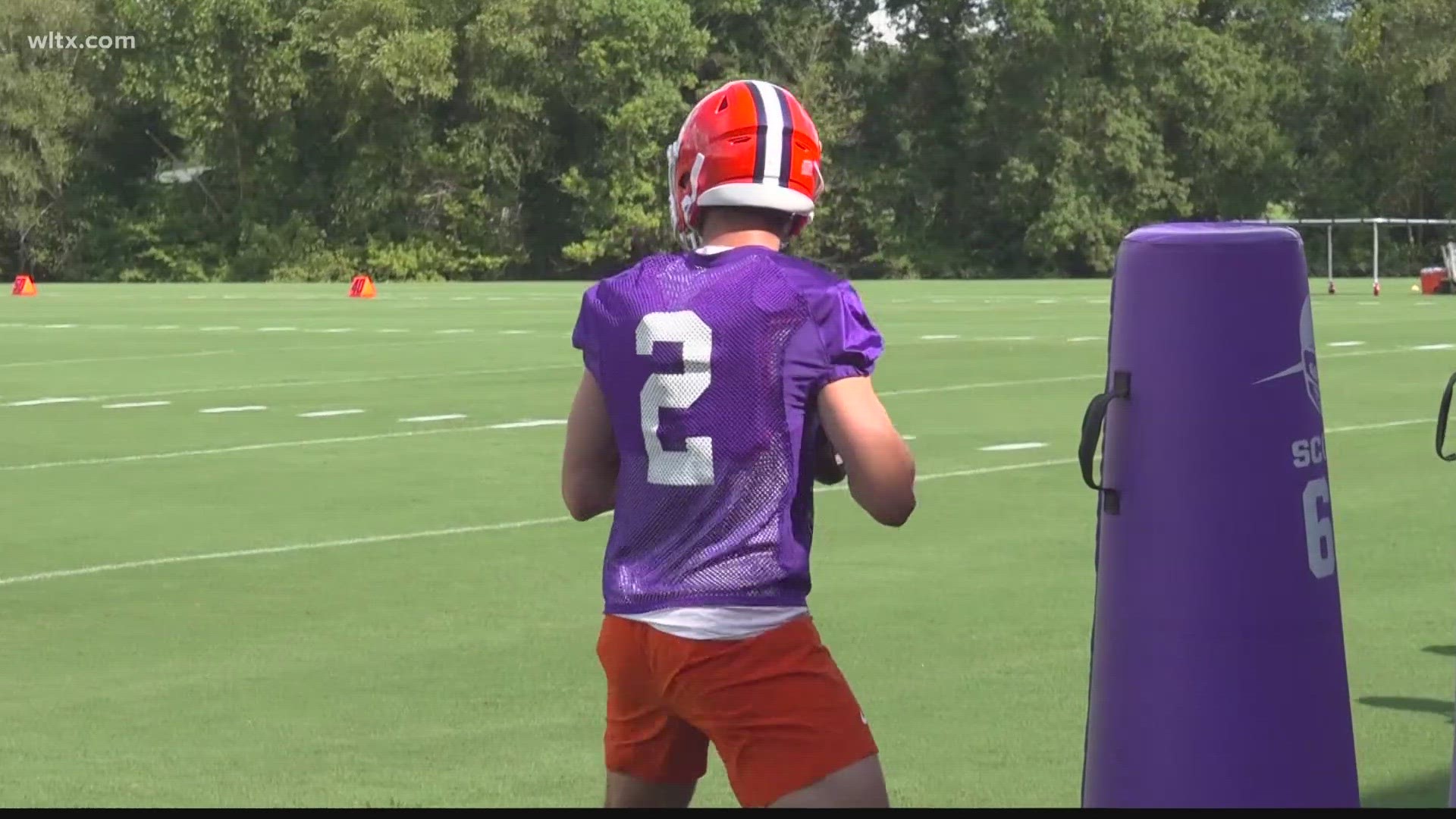 Clemson head football coach Dabo Swinney on what sophomore quarterback Cade Klubnik brings to the intangible table