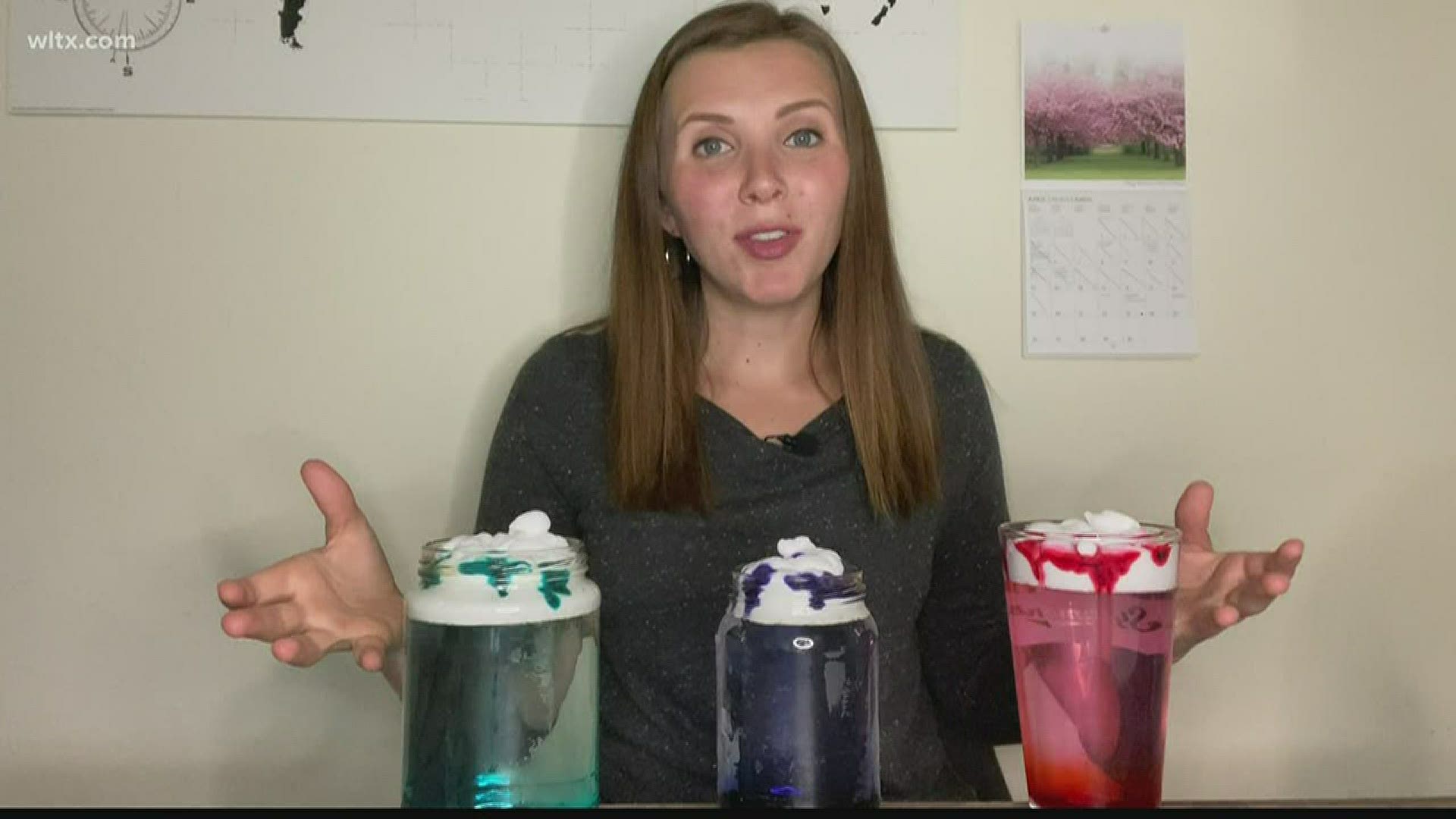 Meteorologist Danielle Miller explains the water cycle along with an easy at home experiment.