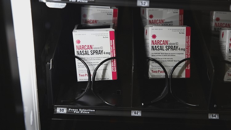 New vending machine offers free Narcan at Lexington County jail