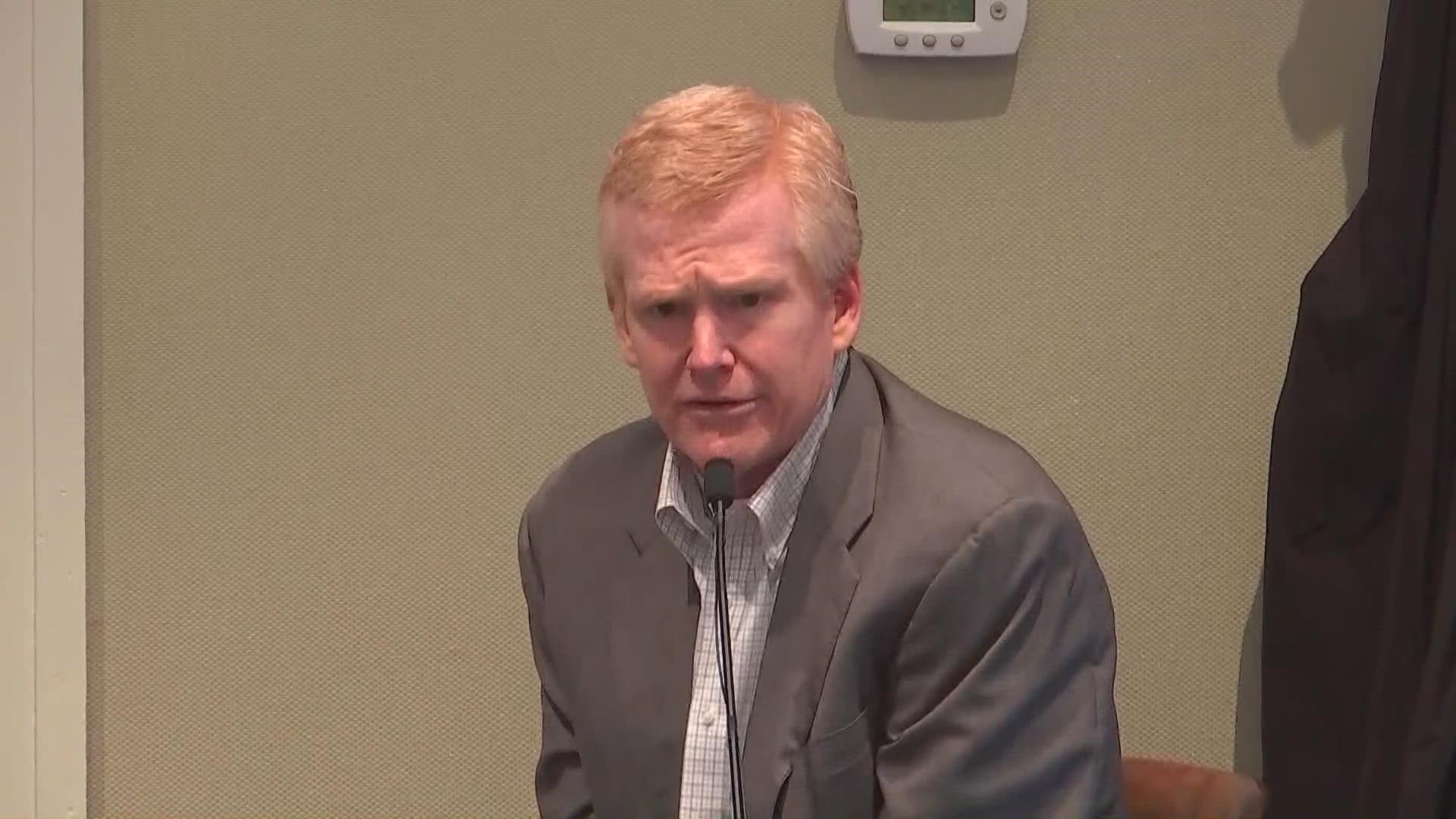 Alex Murdaugh admits to stealing money from clients and lying full