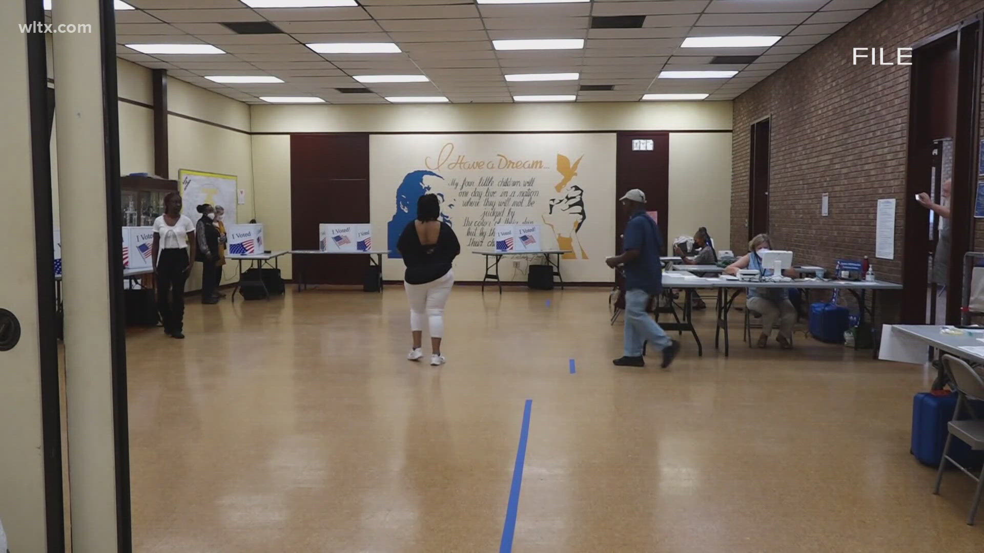 A look at the turnout and talk to voters at a precinct in West Columbia. 