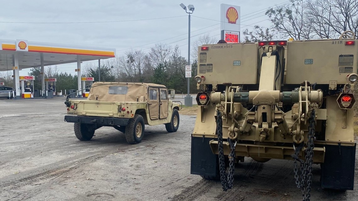 South Carolina icy road conditions prompt National Guard response - Vimarsana News