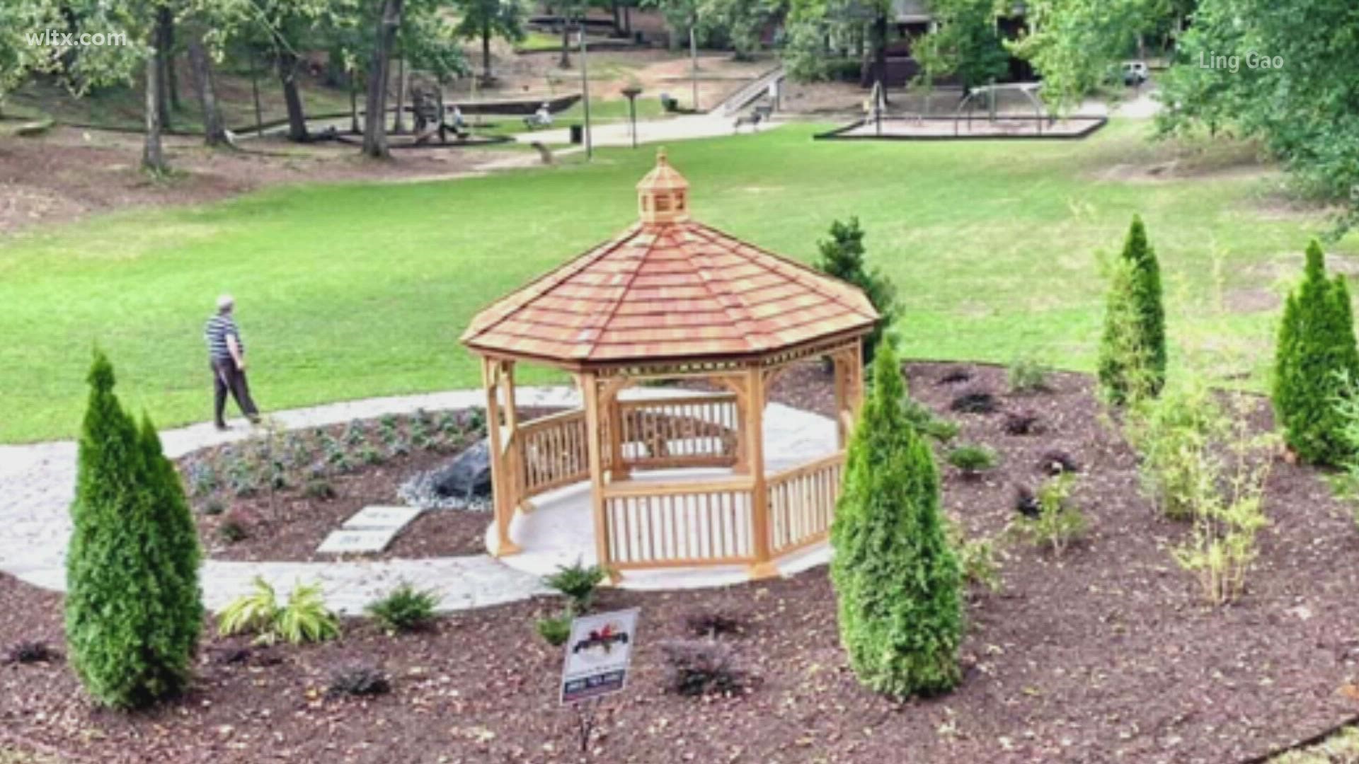 The Tao Gao Meditation Garden is now open. It was built in memory of Tao Gao, a former Shandon resident who died in 2018.