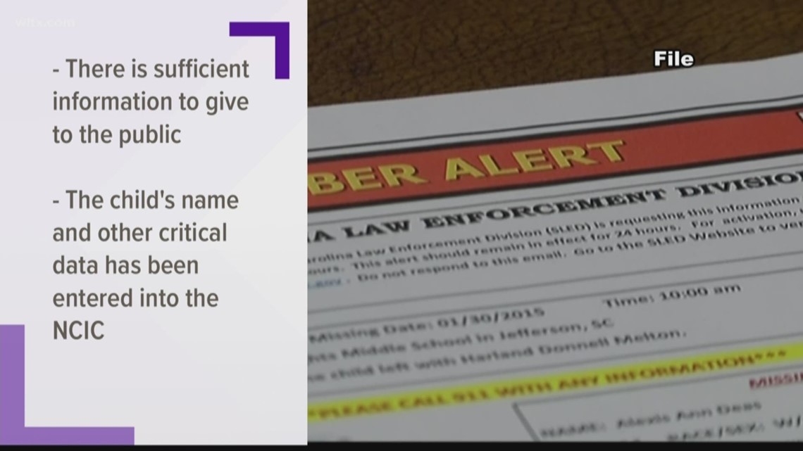 No AMBER Alert issued? Alert criteria extremely specific