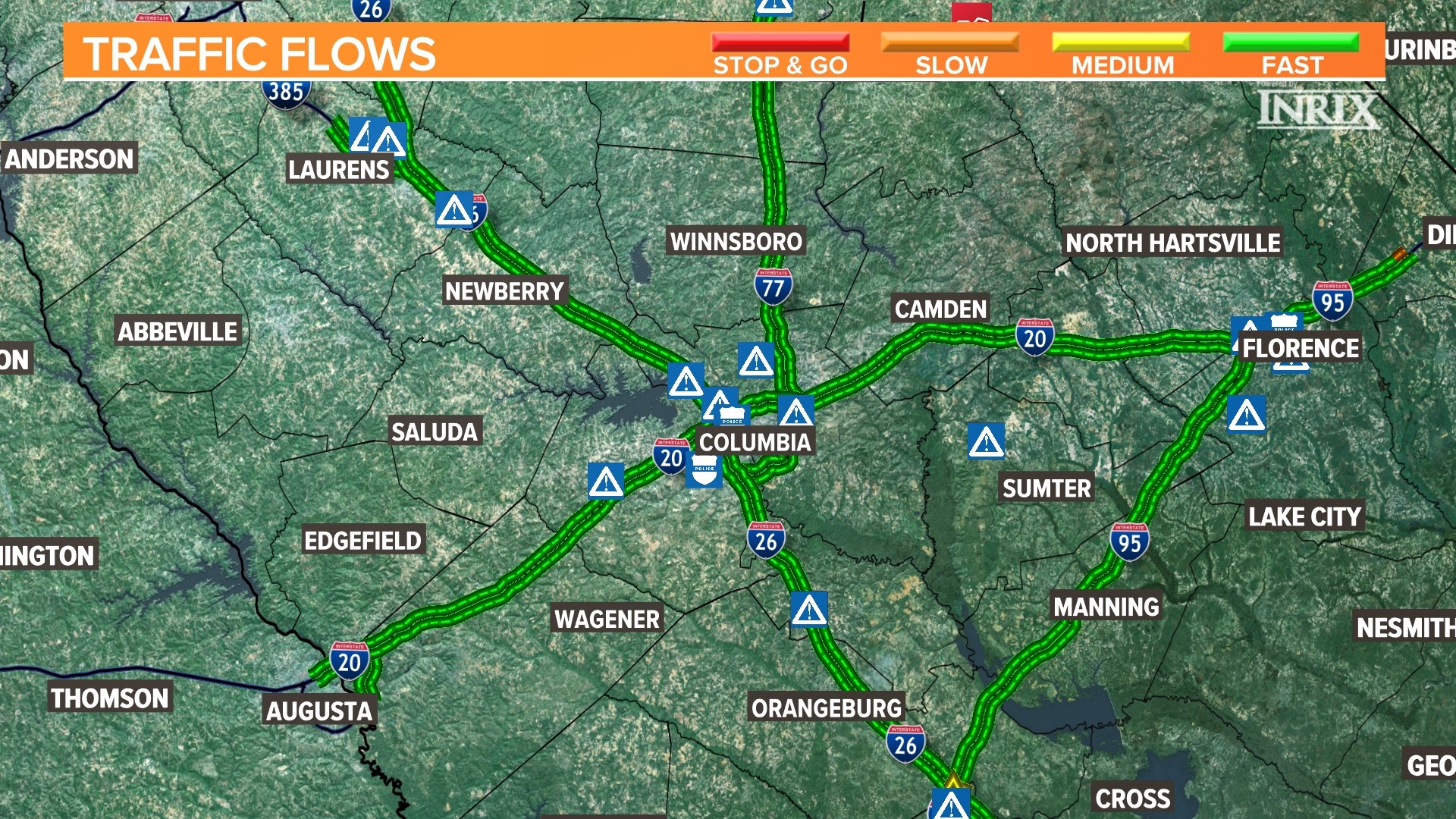 Power outages rising and temperatures falling on Friday in SC | wltx.com
