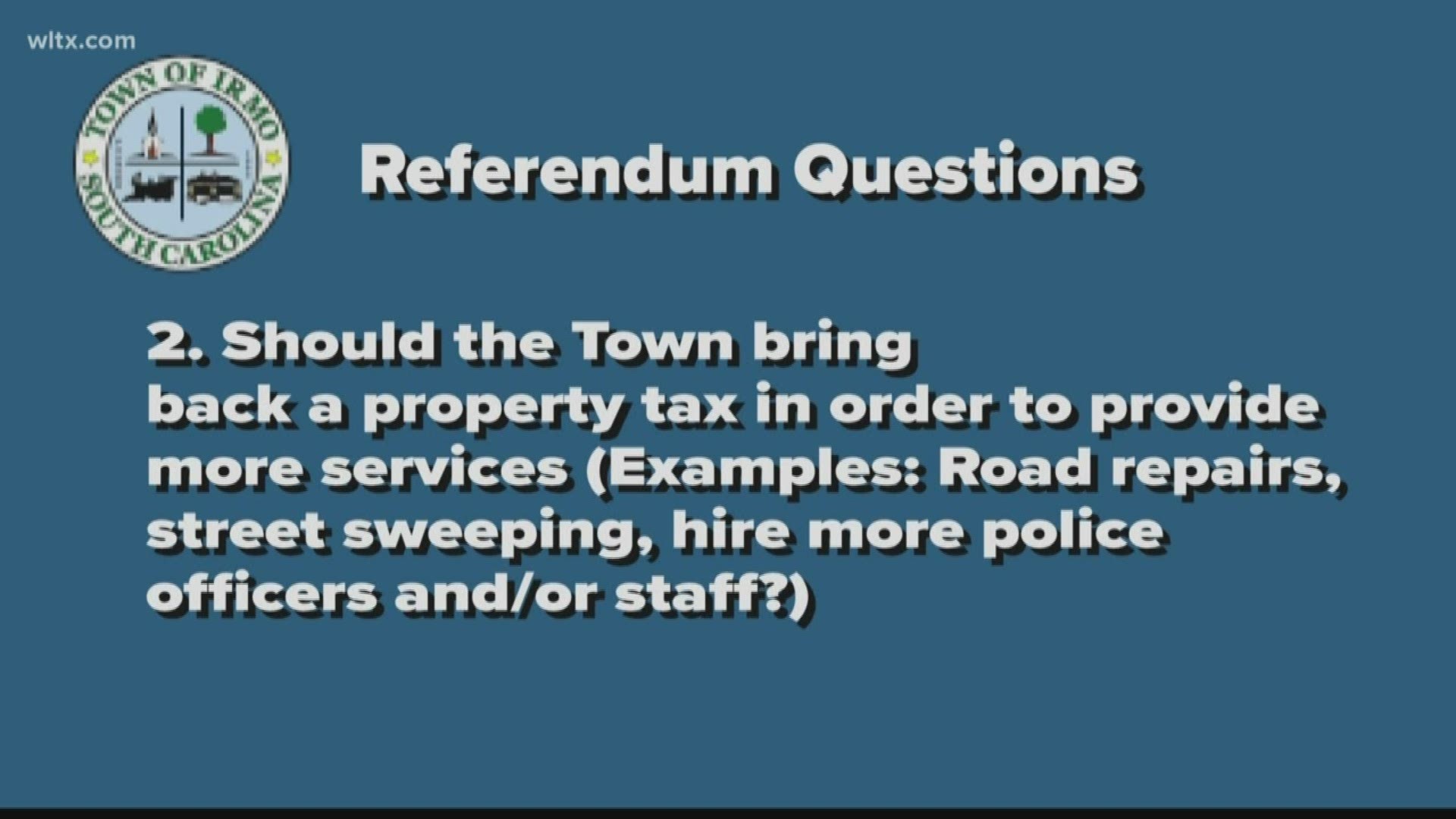 Three questions are on the ballot.