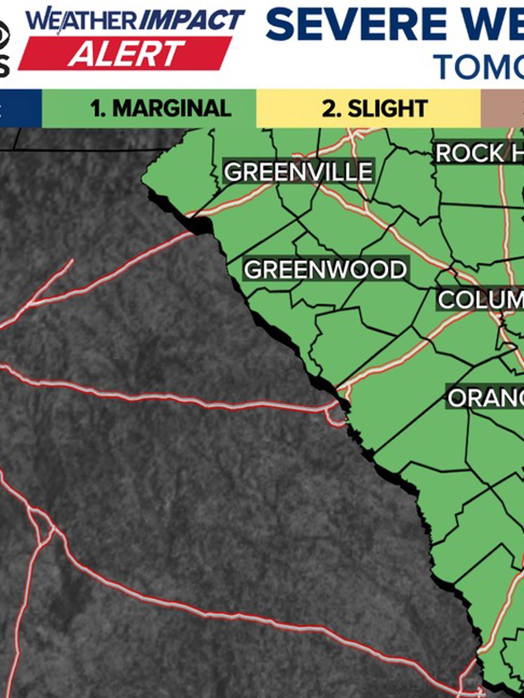 Strong to severe storms possible Thursday across South Carolina | wltx.com