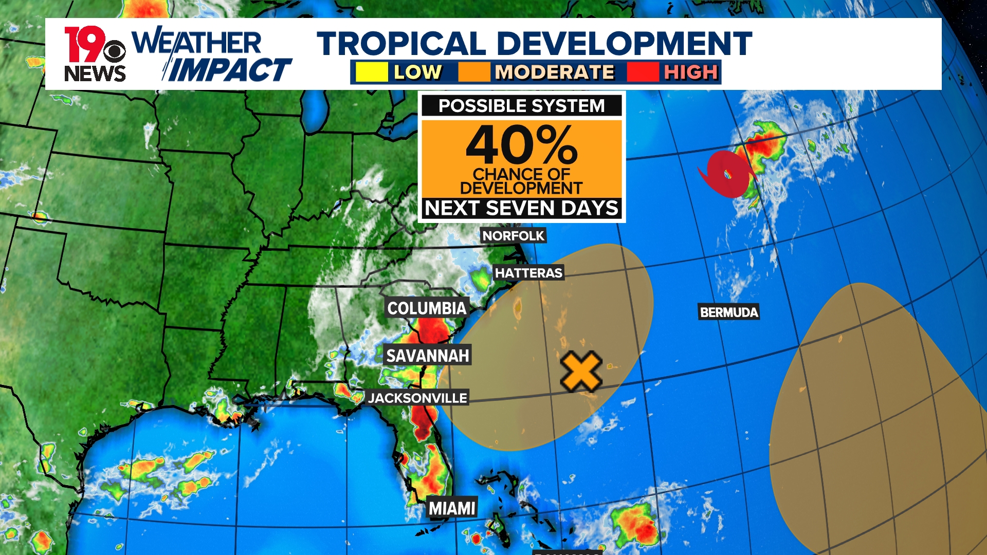 Tropical wave brings wet weather to South Carolina | wltx.com