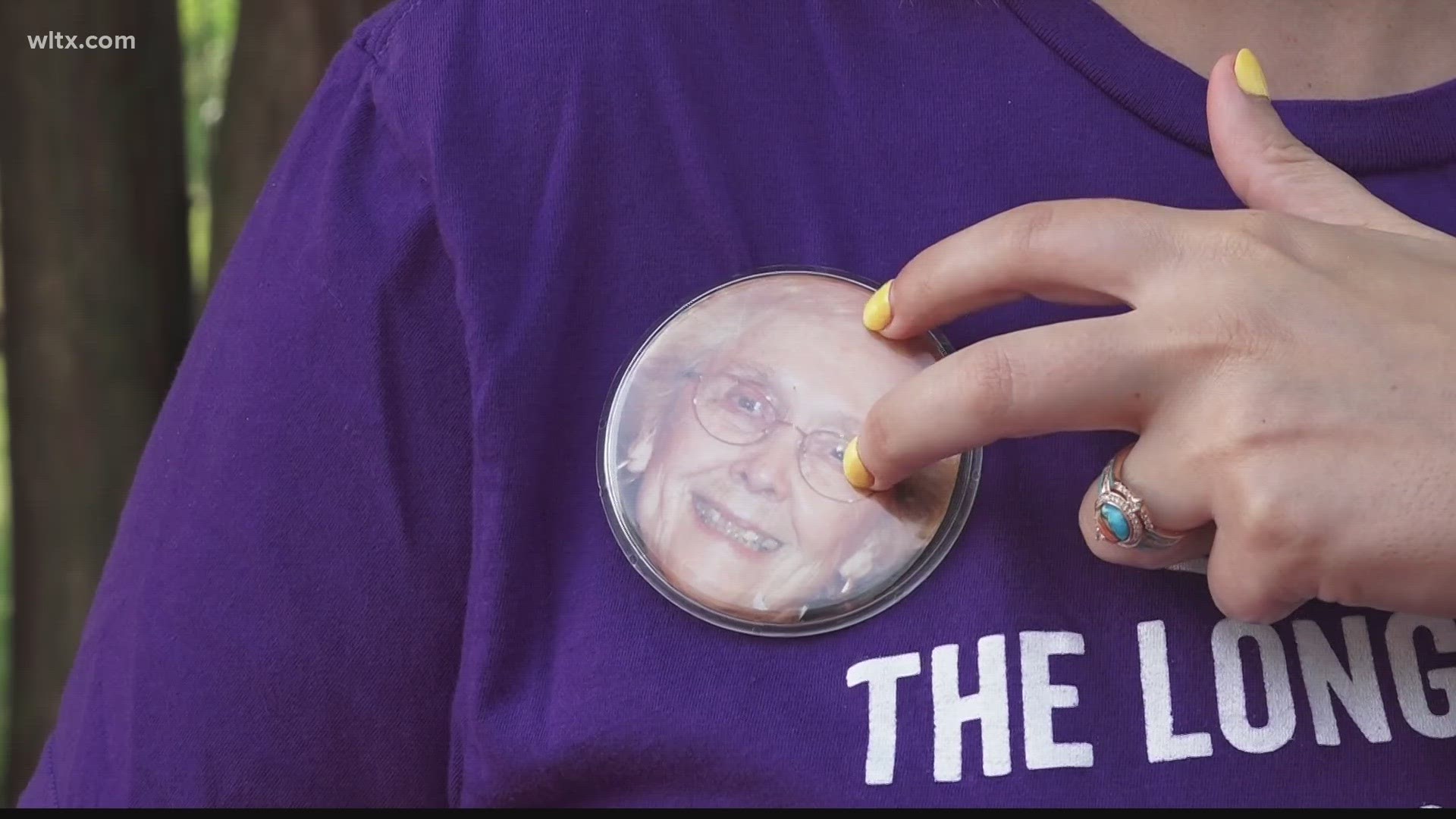 At Martin Luther King Jr. Park in Columbia, people affected by Alzheimer's disease and their families gathered for a rally demanding action from the FDA and CMS.