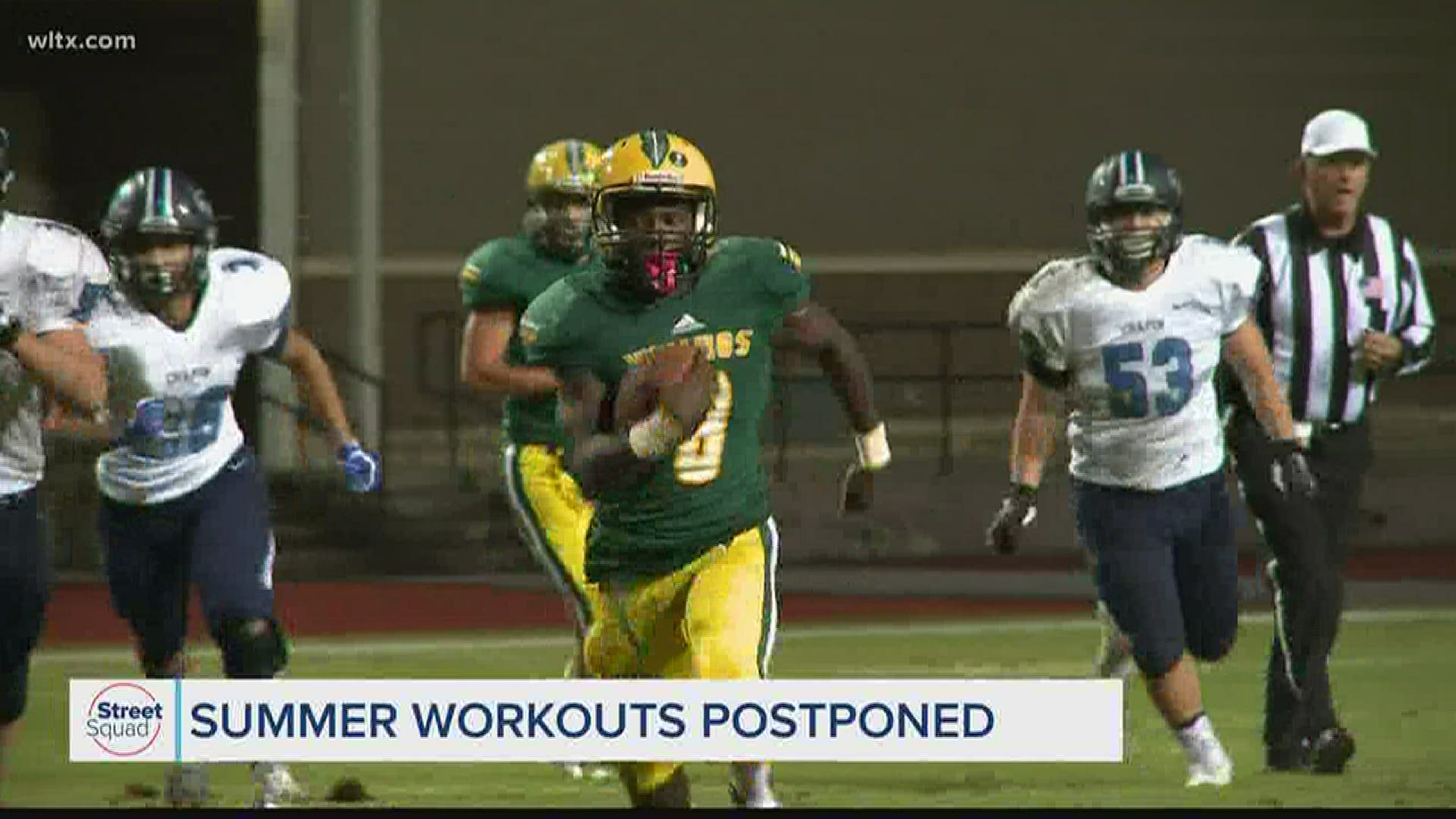 Lexington Richland 5, Richland 2 and Richland 1 have postponed summer workouts due to the increase of cases of COVID-19