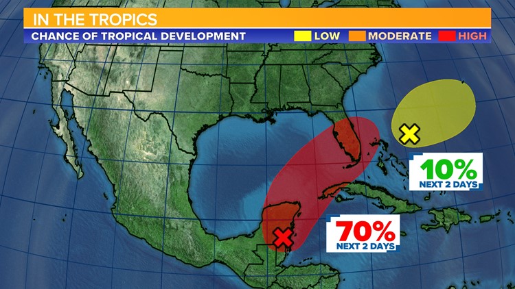 Two tropical storms could form in the Atlantic. Will that have any impact on South Carolina?